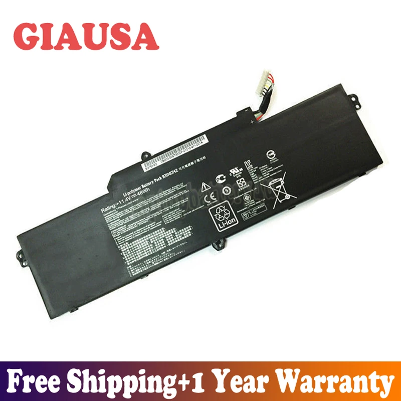 GIAUSA 11,1 V 48Wh B31N1342 Батарея для хромбук ASUS C200MA C200MA-DS01 C200MA-KX003 серии