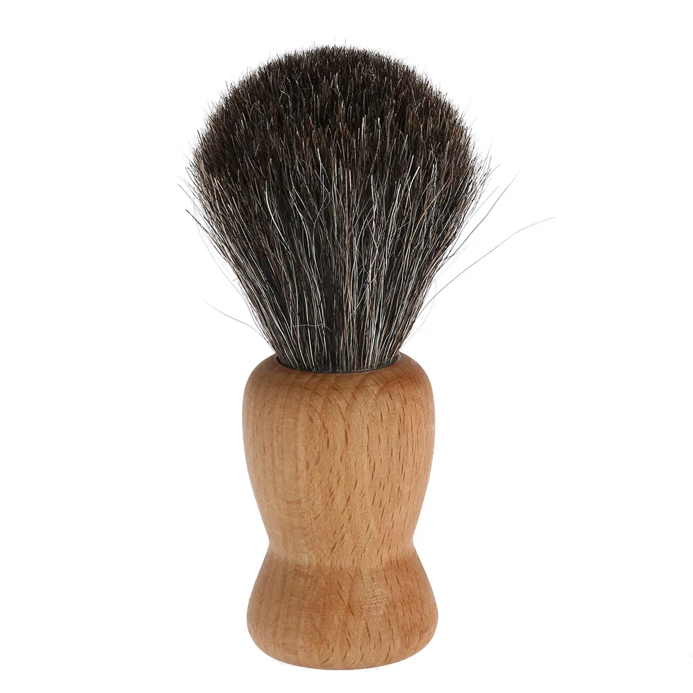 Pure Badger Bristle Men's Shaving Brush Barber Tool Wood Handle Men