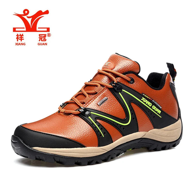 outdoor sport hiking shoes men hunting trekking waterproof genuine leather outventure trail senderismo font b sneakers