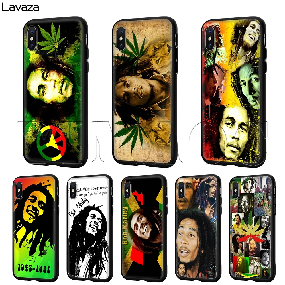 Lavaza Bob Marleys Case for iPhone 11 Pro XS Max XR X 8 7 6 6S Plus 5 5s se |