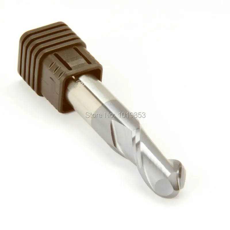 

SLONS S100-R3*6*50L HRC45 6mm shank diameter BALL NOSE tungsten carbide end mill for CNC machine