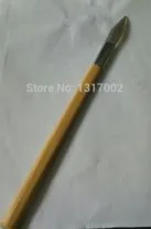 Агата полировщик с бамбуковой ручкой Меч форма ювелирные изделия Золото Серебро Полировка делая инструменты 10 шт./пакет, кольцо ожерелье