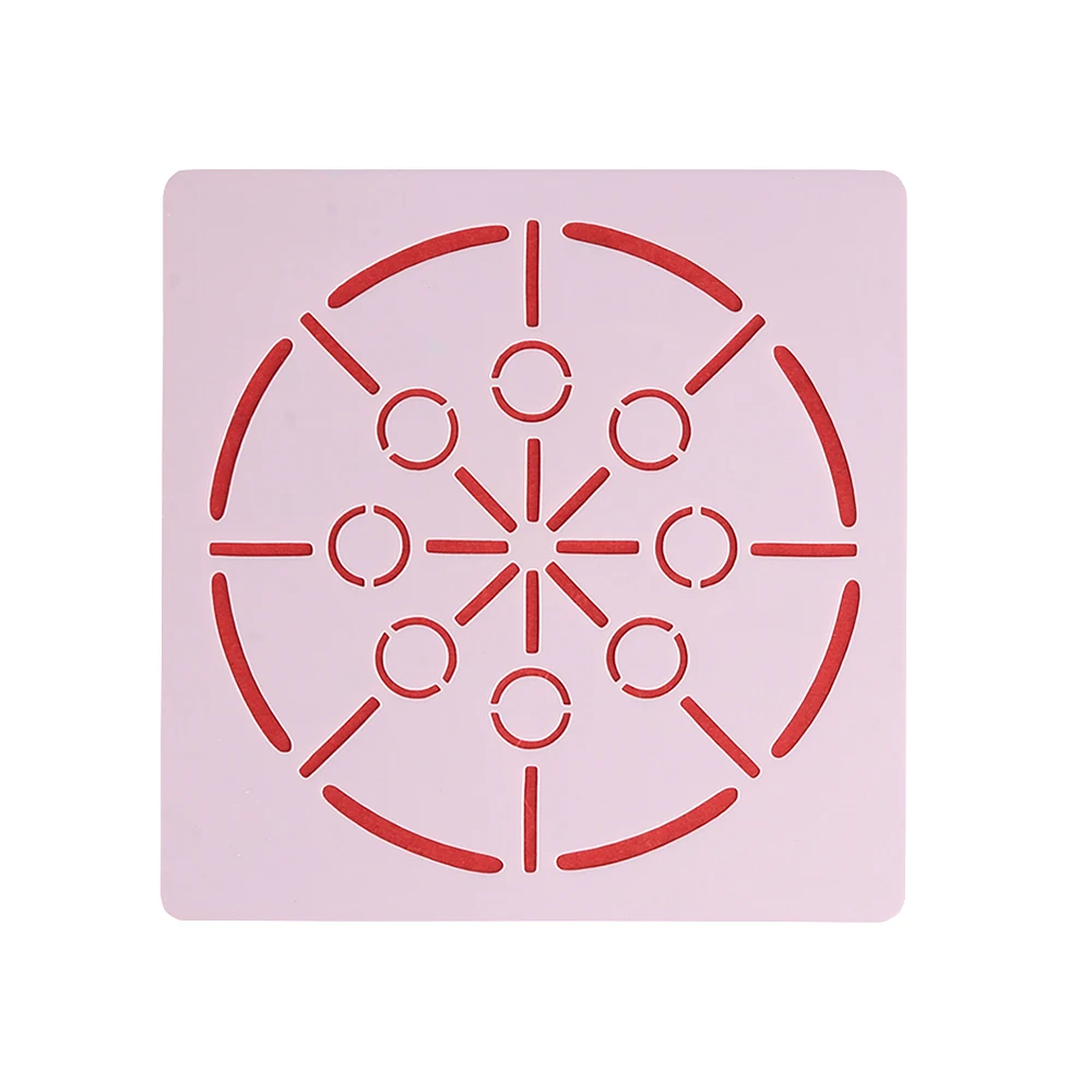 

CircleTemplate Craft Mandala Auxiliary Layering Stencils For Walls Painting Scrapbooking Stamp Album Decor Embossing Paper Card