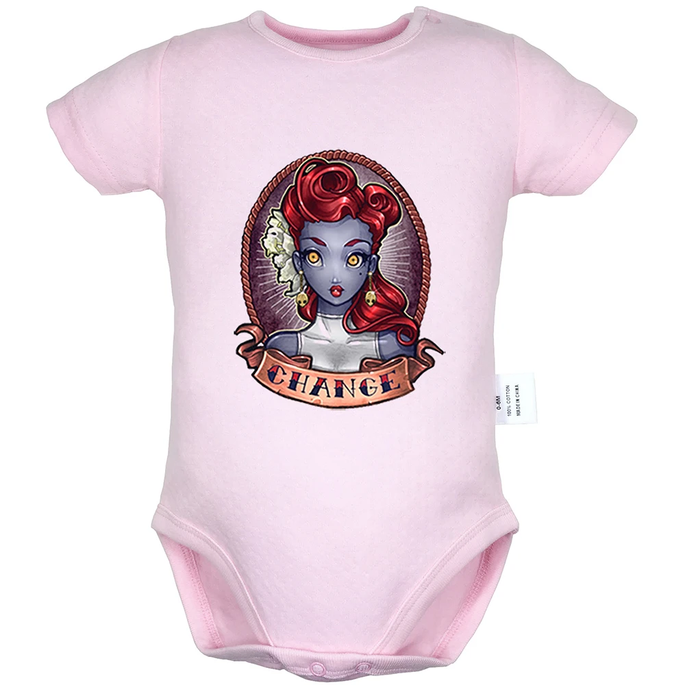 

Retro Tattoo Poker Girl Cant Touch This Retro Princess Design Newborn Baby Bodysuit Suit Toddler Onsies Jumpsuit Cotton Clothes