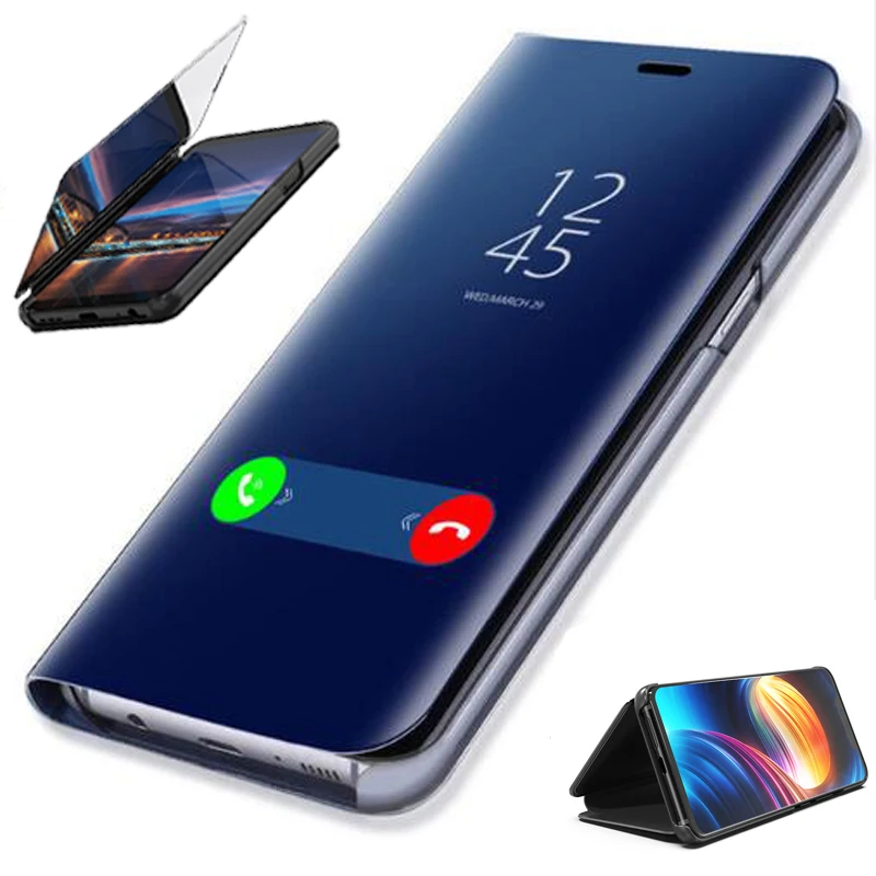 

Smart Mirror Flip Case For Xiaomi 9 SE 8 F1 Mix 2 3 Max 3 A1 A2 5X 6x Note 3 For Redmi 4X 5Plus 5A 6Pro 6A Note 7 6 5 3 Pro Case