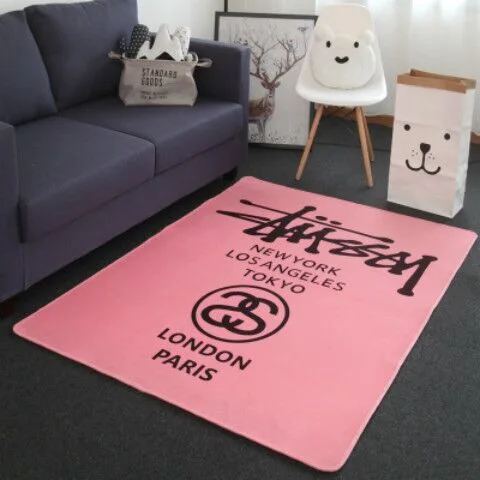 

Nordic Style Simple Soft Polyester Carpets For Living Room Bedroom Rugs Home Carpet Delicate Area Rug Floor Door Mat Fashion Rug