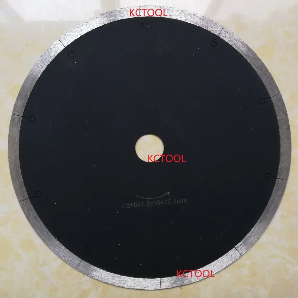 10 "ультра тонкий фарфор Резка диск для Резка vitrified кирпич керамической плитки и