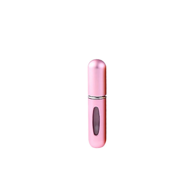 pink C 5 мл портативный мини алюминиевый многоразовый флакон духов с распылителем пустые косметические контейнеры с распылителем для путешественника - Цвет: pink C