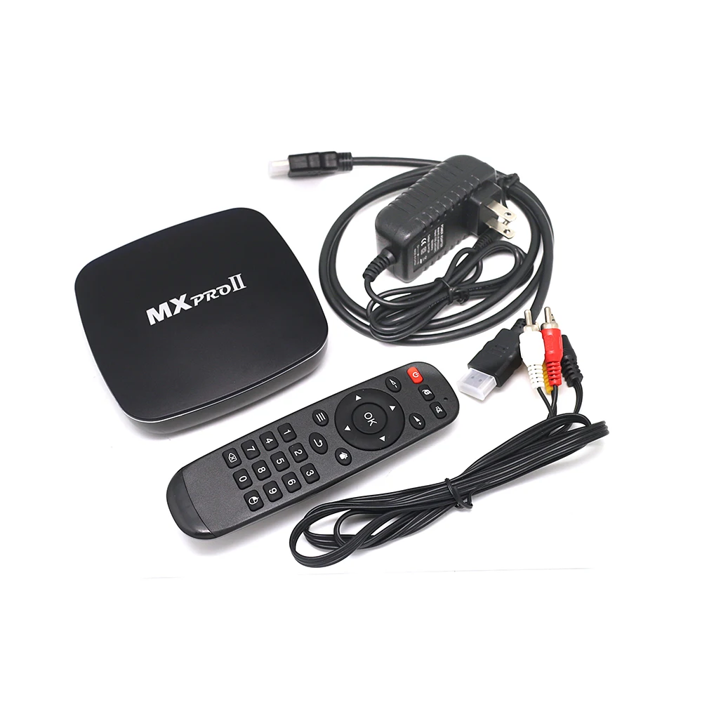 Vmade ОТТ ТВ приставка Android 5.1.1 MXPROII Amlogic S905 четырехъядерный 2 0 ГГц Поддержка DLNA AirPlay
