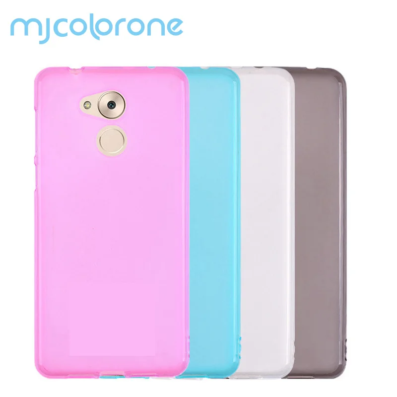Mjcolorone ТПУ Силиконовая ultra slim Обложка для china mobile A3S Чехол со стеклянной прозрачный