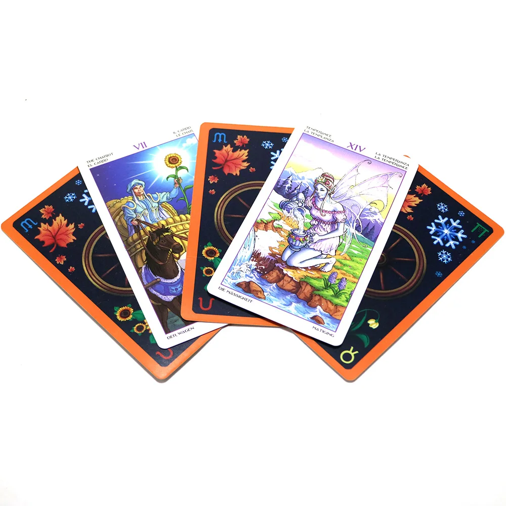 2018 Новый колода карт Таро карты, прочитайте мифический fate divination для Фортуны карточные игры