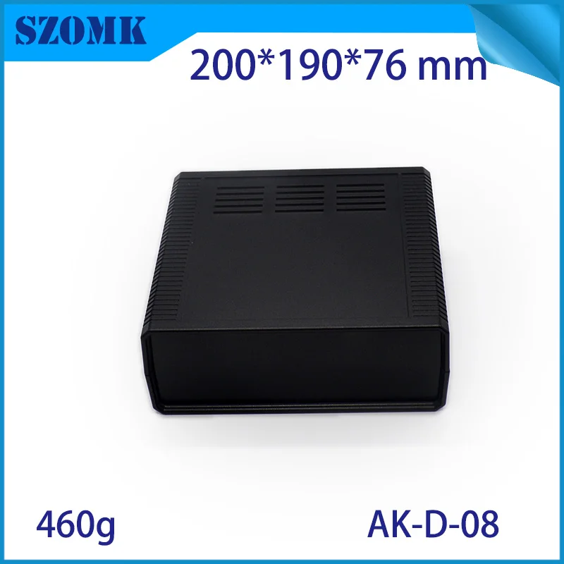 szmk plastic desktop enclosure electronics junction box instrument housing plastic abs control box hot sale project box plastic housing (26)