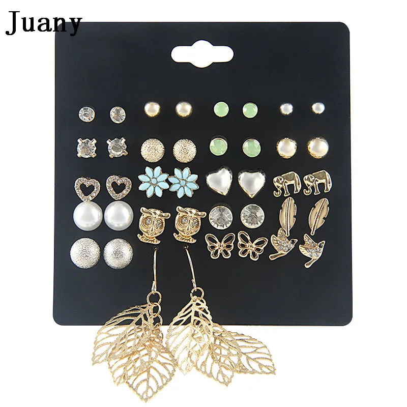 Buy 20/12 pairs set earring for women pack brincos