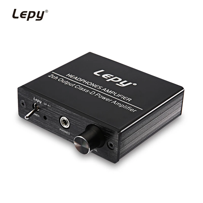 Lepy LP A1 AMP Hi Fi Stereo Audio Digital Headphones Amplifier 2*20W 2.