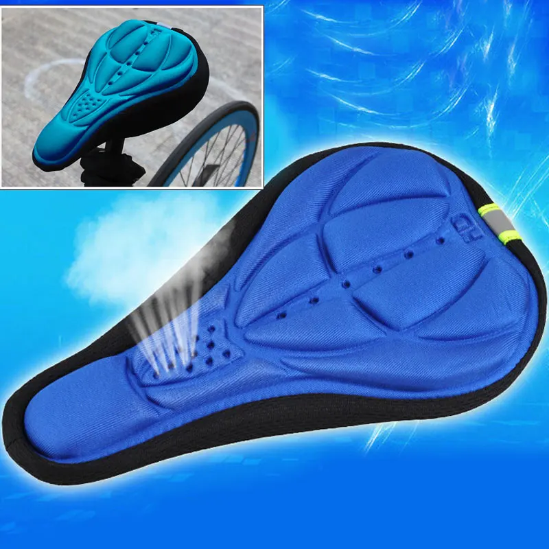 

3D Cycling Bicycle Sponge Seat Mat Saddle Comfortable Soft Cushion Pad