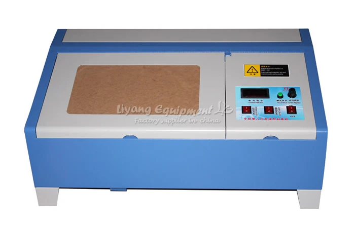 3020 CO2 Digital máquina de corte por grabado láser 40 w con función digital 220 V 110 V 12 MM con lente reflector metálico espejos - 2