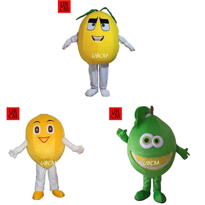 

Lemon Mascot Costume Performance prop costume Adult Outfit