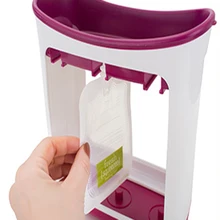 Storage-Supplies Food-Juice-Maker Baby Feeding-Containers Solid with 10-Pouches-Bag Toddler