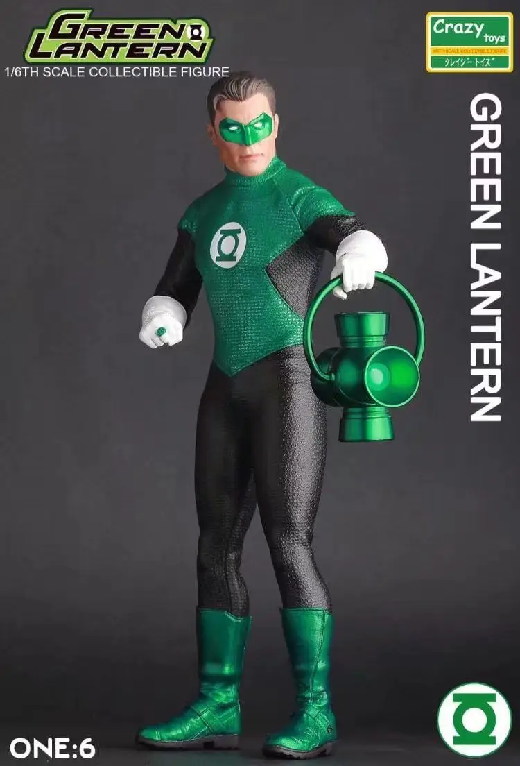 

CRAZY TOYS DC COMICS GREEN LANTERN 1/6TH COLLECTIBLE HAL JORDAN ACTION FIGURE New In Retail Box