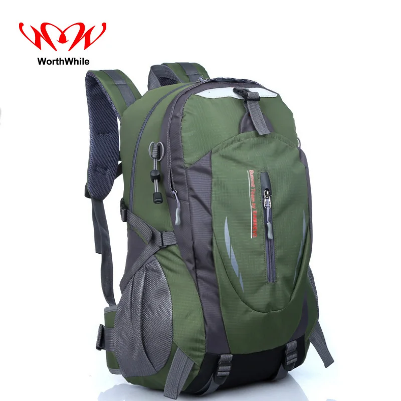 WorthWhile Large Capacity Backpack Multifunction Waterproof Nylon Tactical Sport Bag for Outdoor Camping Climbing Travelling | Спорт и
