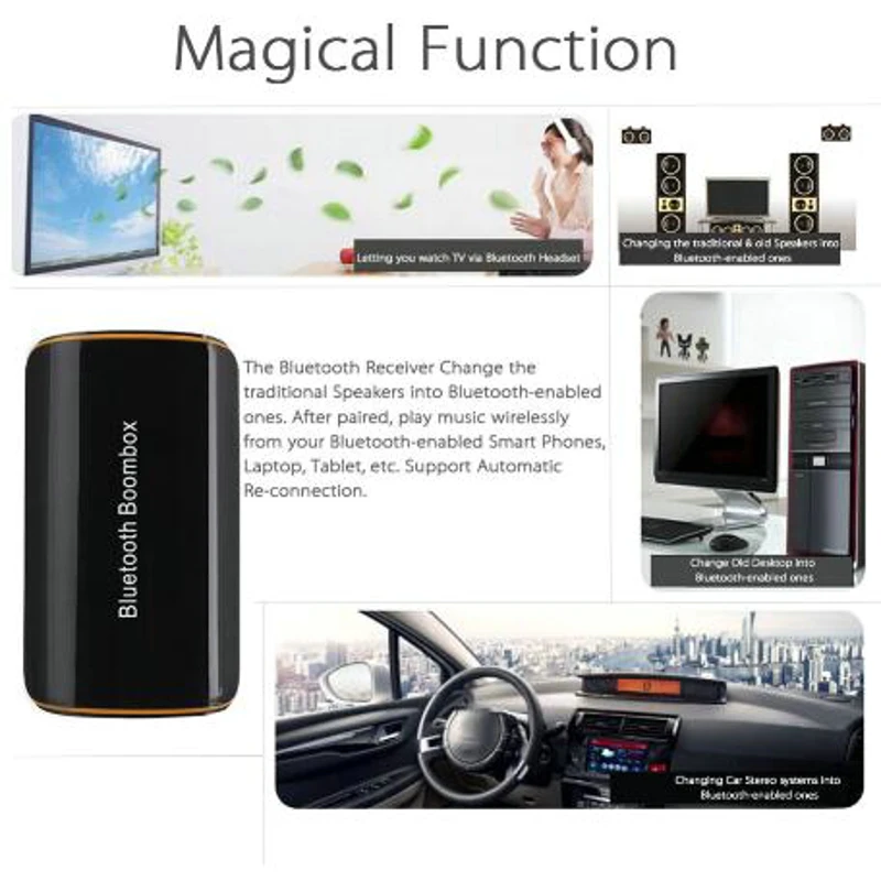 Dehyaton Bluetooth аудио музыкальный приемник B2 Универсальный беспроводной