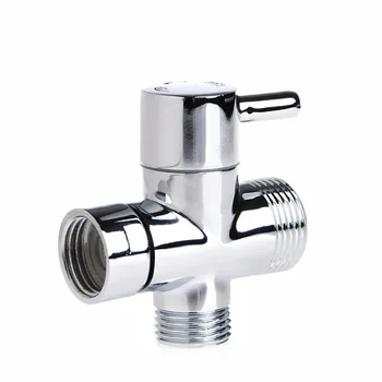 

New T-adapter 3 Ways Valve For Diverter Bath Toilet Bidet Sprayer Shower Head Dls HOmeful