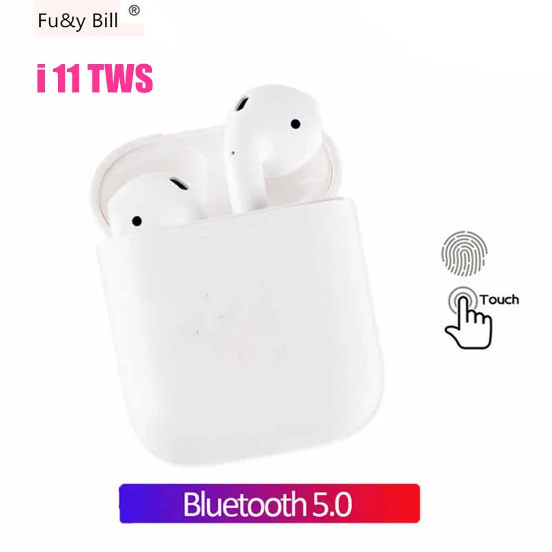 

Fu&Y Bill I11 Tws Bluetooth Earphones Wireless Headphone Bluetooth 5.0 Earbuds Touch Control Headset for All Smart Phone XIAOMI