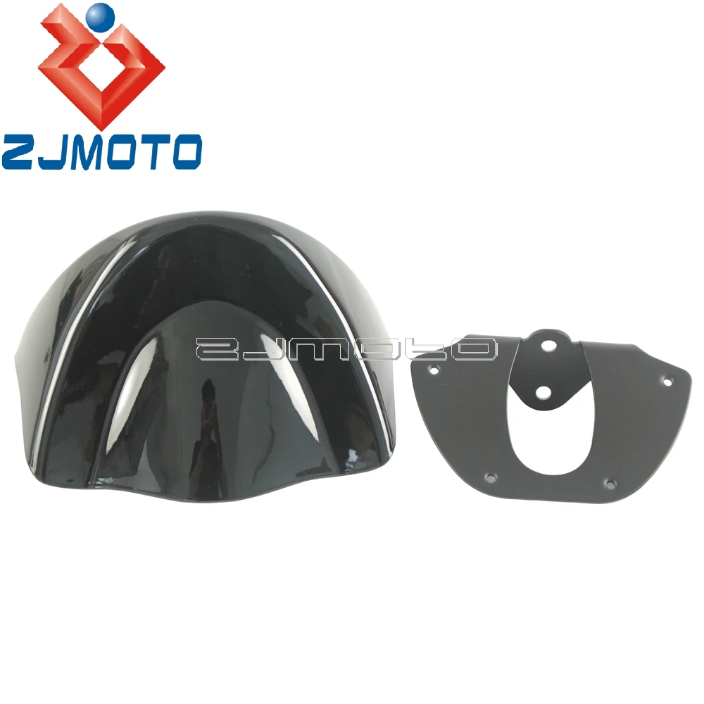Передний спойлер для подбородка Harley Dyna 2006 2017 Low Rider Street Bob Fat FXD обтекатель