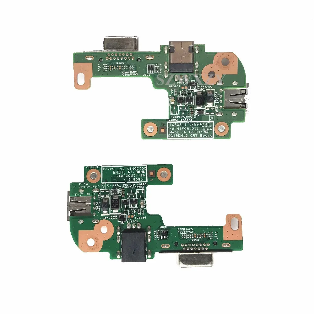 Оригинал для DELL N5110 DQ15DN15 CRT AC DC JACK USB плата 48 4if05. 011 10808 1 полностью протестирована
