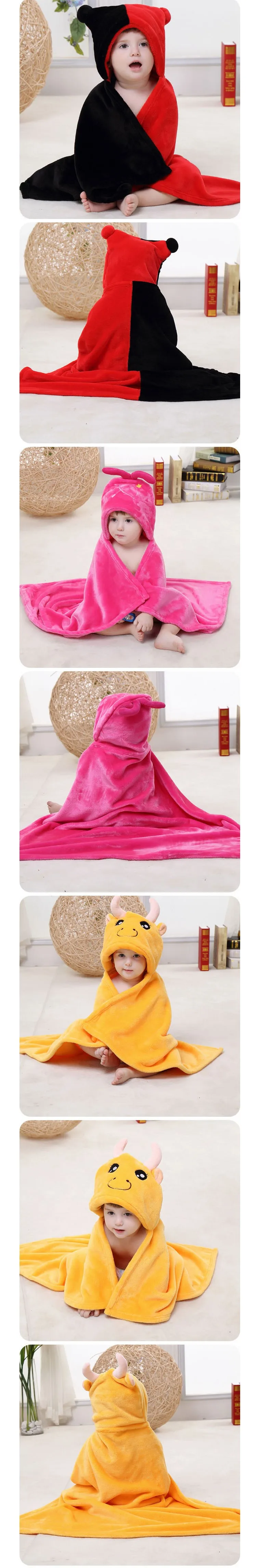 Новое созвездие держать младенческие фланелевые одеяла плащ новое полотенце младенца было/детское одеяло новорожденного одеяло банное детское полотенце
