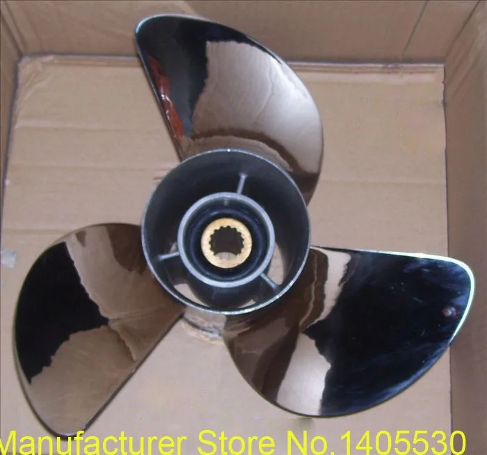 

Propeller for Tohatsu yamaha 2- 4 stroke 85-115HP outboard Motor 19 inch stainless steel High quality 13*19-K
