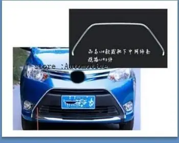 

2013 2014 2015 2016 for Toyota Vios chrome front grille, front and rear decorative, fine barbecue season