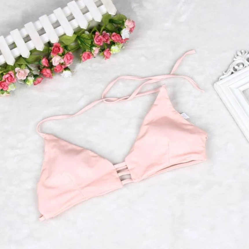Женский купальник с открытой спиной розового цвета|bikini sale|beachwear womenbeachwear fashion |