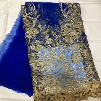 

MP!African Lace Fabric 2019 Embroidered Nigerian Laces Fabric Bridal High Quality French Tulle Lace Fabric For Women ! J42608