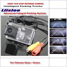 Liislee Reverse View Rear Camera For Citroen Saxo / Xsara Intelligent Parking Tracks Backup / Dynamic Guidance Tragectory