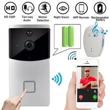

CUSAM Smart IP Video Intercom WI-FI Video Door Phone Bell WIFI Doorbell Camera For Apartments IR Alarm Wireless Security Camera