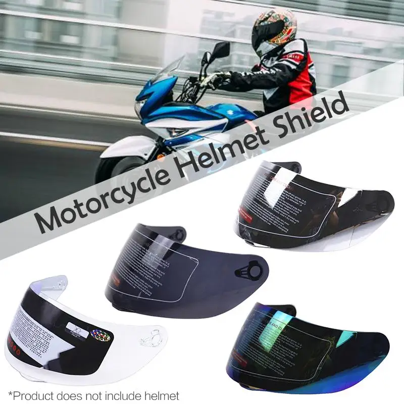 

Motorcycle Helmet Shield Lens K3SV K5 Helmet Lens 316 902 Helmet Lens GXT902 Helmet Lens Protective Gear Universal 4 colors