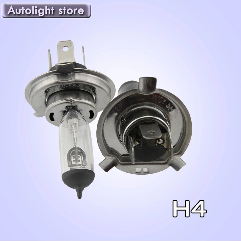 

100% No error 12V 55W high power Auto Car Halogen bulb kits for H4 Fog Light Socket yellow Head Lamp