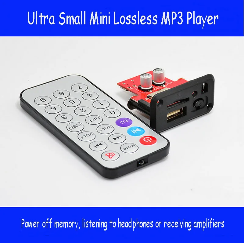 2 шт. очень маленькие дети Lab 5 В DIY песня модуль MP3 Декодер декодирования аудио