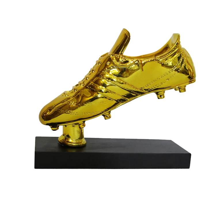 golden football shoes