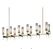 Americano Retro Cobre Ouro Led Lustre E14 Lâmpadas Luminarias Pingente Luminárias Lamparas rh 9 Rh americano retro cobre ouro led lustre