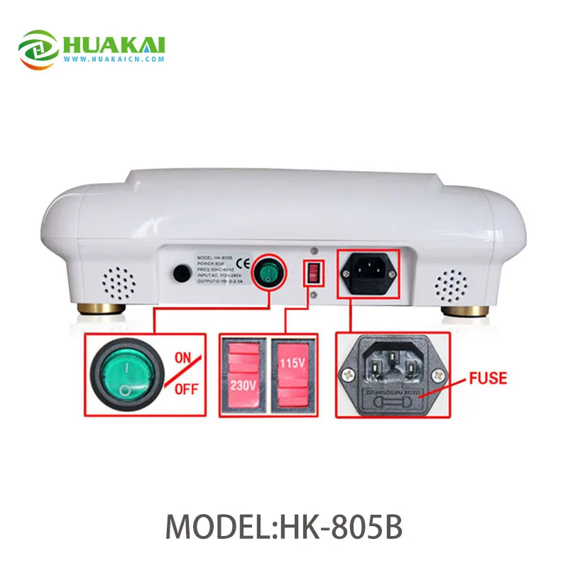 Ион Детокс прибор спа для ног HK-805B с низким freqeuncy и поясной ремень