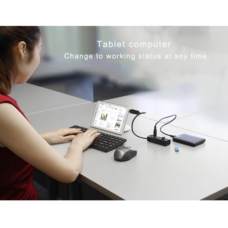 BASIX 4 порта Usb 3,0 концентратор адаптер 4 в 1 USB 3,0 OTG с 4* USB алюминиевый порт сплав для Macbook Air ноутбук ПК планшет