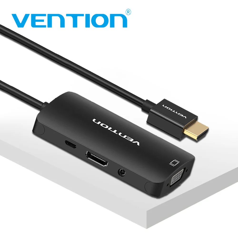 Vention HDMI to VGA Adapter for PS4 Pro TV Box Raspberry pi 3 Laptop HDMI Splitter Digital Analog Video Audio HDMI to HDMI Cable Vention HDMI to VGA Adapter for PS4 Pro TV Box Raspberry pi 3 Laptop HDMI Splitter Digital Analog Video Audio HDMI to HDMI Cable