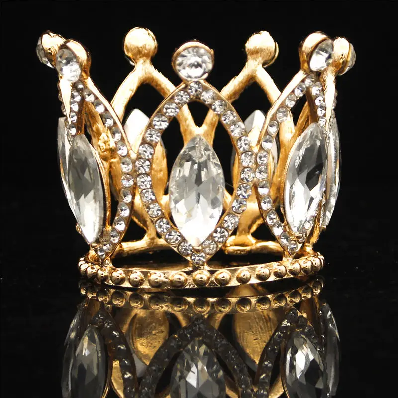 Детские диадемы и короны для обувь девочек мальчиков день рождения Выходные туфли на выпускной бал Королевский Король диадема Малый Мини короны