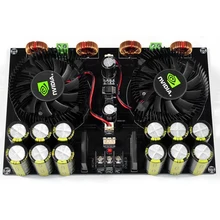 AABB-Tda8954Th Аудио Цифровой Усилитель мощности доска 420Wx2 высокой мощности два канала с вентилятором усилитель для 4-8Ohm динамика