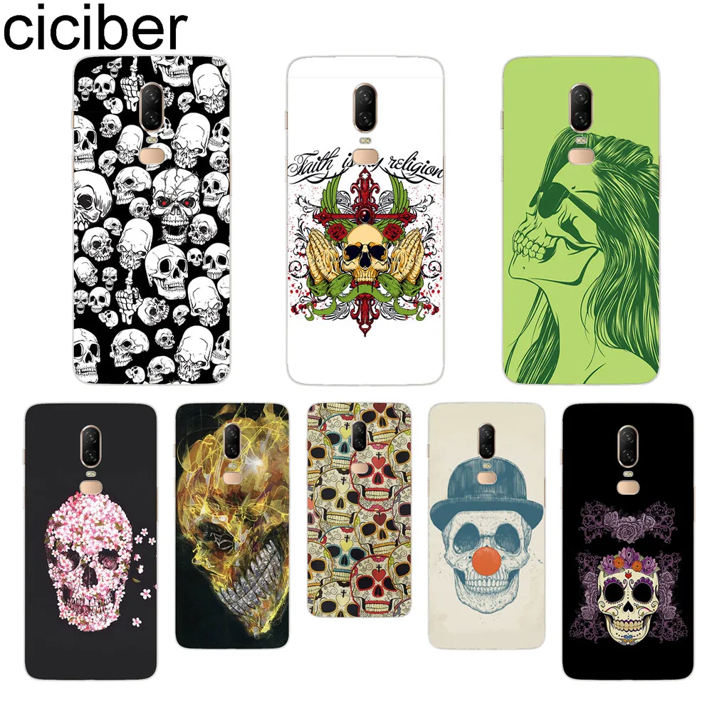 ciciber Terror Skull Phone Case For font b Oneplus b font font b 7 b font