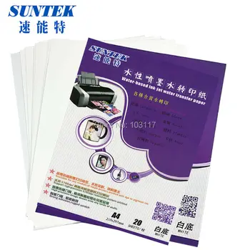 

A3 Size White Color Inkjet Water Slide Transfer Paper With CE Certificate Decal Paper No Shipping