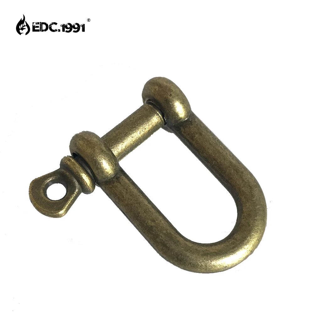 

EDC.1991 High quality Adjustable U Shape Anchor Shackle Outdoor Survival Rope Paracord Bracelet Buckle For Outdoor Sport