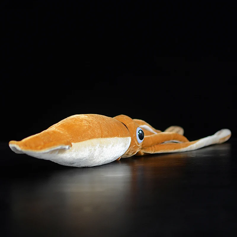 Cuttlefish плюшевые игрушки Моделирование гигантский кальмар Мягкие игрушки милые Kawaii морские животные мягкие плюшевые куклы для детей Подарки